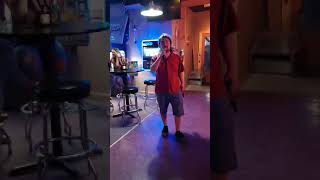 Tennessee Whiskey karaoke w pretty clean audio for being in a bar [upl. by Mckenna]