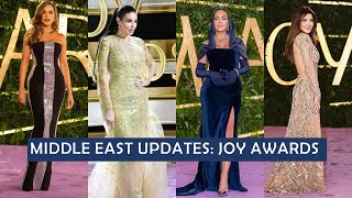 SOFIA VERGARA YASMINE SABRI GEORGINA RODRIQUEZ AND NANCY ARJAM AT THE JOY AWARD [upl. by December]