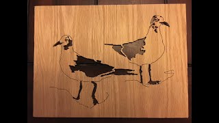 Seagull scroll saw pattern [upl. by Acinna]