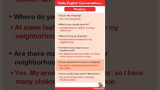 English Questions and Answers 🧐Shopping 🧐 basicenglishconversation [upl. by Suzy]