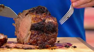 Rastellis 5lb Reserve Black Angus Prime Rib with Butter on QVC [upl. by Innej]