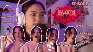 HAZBIN HOTEL EPISODE 1 REACTION【 DISE REACTS 】 [upl. by Ahseia]