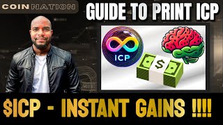 ICP  WaterNeuron is a LITERAL Cheat Code on ICP Guide to printing ICP [upl. by Redman]