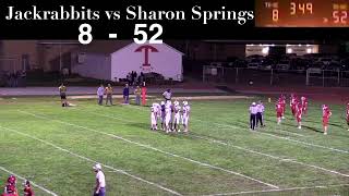 HS Football Jackrabbits vs Sharon Springs Wildcats October 4 2024 [upl. by Hotze]