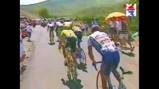 Tour de France 96 ArgelésGazost jusquà Pampelune17ième étape12 [upl. by Eimoan864]