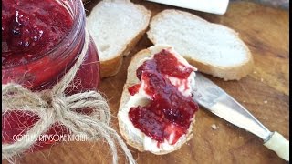 RAW VEGAN HEALTHIER raspberry jam  Connies RAWsome kitchen [upl. by Perrie]