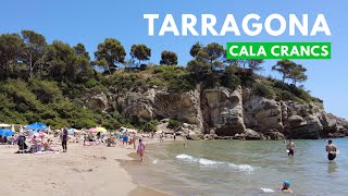 Tarragona Beach Walk 2023  Cala Cranc  SPAIN [upl. by Soule693]