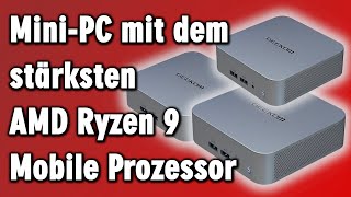 Kraftvoller Geekom A7 Gaming MiniPC mit AMD Ryzen 9 7940HS  Radeon 780M Windows 11  Benchmark [upl. by Gerita709]