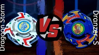 Dragoon Storm vs Dranzer S on Real Life Beyblade Stadium Tyson vs Kai [upl. by Yokum]