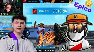 😳 TWO9 VS LOS LUAKERS MEGO ESCUADRA DE LUAY VS BRASIL 👹 PVP INSANO SOLO RUSH SALA 1 [upl. by Attevad]