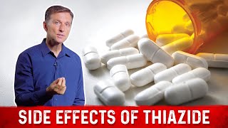 The Crazy Side Effects of Thiazide Diuretics High Blood Pressure Medication – DrBerg [upl. by Wiltsey]