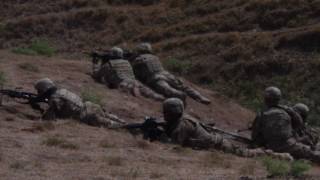 54th BEB 173rd Airborne Brigade conducts obstacle clearing training [upl. by Nlycaj]