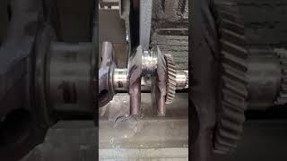 Polaris RZR turbo 925 crankshaft repair welding back to std pt2 [upl. by Kurth]