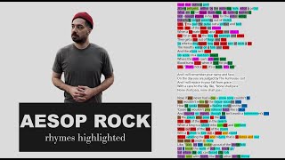 Aesop Rock  None Shall Pass  Verse 1 amp 2  Lyrics Rhymes Highlighted 056 [upl. by Nerrej]