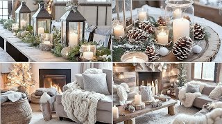 Charming Rustic Winter Decor Ideas  How to Decorate After Christmas [upl. by Limay]