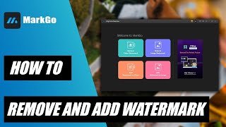 How to add and remove a watermark with MarkGo Watermark በ MarkGo እንዴት መጨመር እና ማስወገድ ይቻላል [upl. by Gregor124]