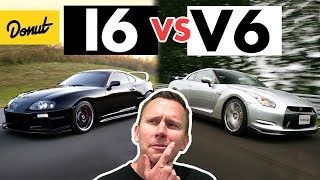 INLINE 6 vs V6  How it Works  SCIENCE GARAGE [upl. by Saihtam]