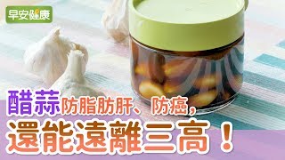 醋蒜防脂肪肝、防癌，還能遠離三高！【早安健康】 [upl. by Chesnut630]