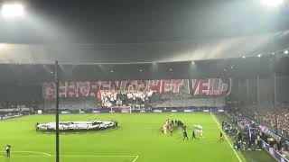 Feyenoord  salzburg opkomst [upl. by Sivet685]