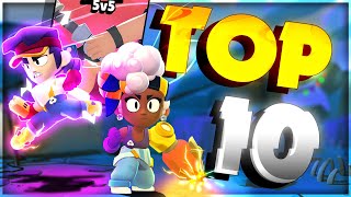 TOP 10 Brawlers for 5v5 [upl. by Cud]