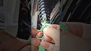 EASY Way to Fix Your Bikes Rear SHOCKABSORBER shorts ytshorts reels bikerepair [upl. by Ennahtebazile]