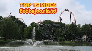 Top 15 Rides at Bobbejaanland [upl. by Ardnwahsal]