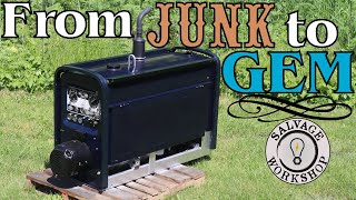 The Junk Yard Welder is a BEAST  Its FINALLY Complete amp Fully Restored  RedDArc D300k P 3 [upl. by Malvin]