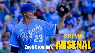 PRIME Pitching Arsenal Zack Greinke [upl. by Adnhoj]