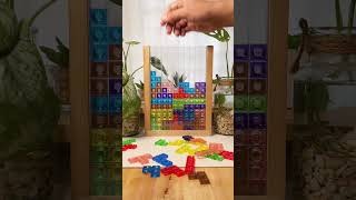 PLAYING TETRIS BLOCKS PUZZLE IN THE GARDEN  PART 400 [upl. by Solley]