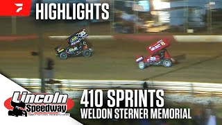 Weldon Sterner Memorial at Lincoln Speedway 42024  Highlights [upl. by Johan]