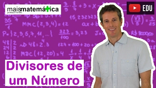 Matemática Básica  Aula 10  Divisores de um número inteiro [upl. by Aleil]