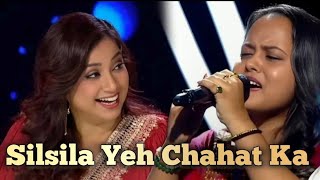 Indian Idol 15  Silsila Yeh Chahat Ka  Myscmme Bosu  Shreya Ghoshal  Neeti Mohan Vishal Dadlani [upl. by Anelis278]