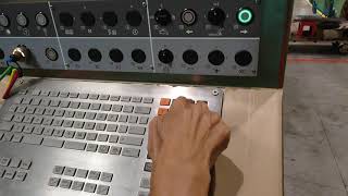 Password enter Heidenhain controller inside to check the parameters and signals [upl. by Aremmat249]