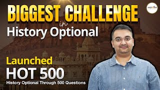 HOT 500  UPSC History Optional Through 500 Questions 🚀 Solving The Biggest Challenge  LevelUp IAS [upl. by Ametaf]