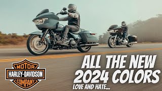 All the 2024 colors  Rich buys the new cvo Road glide st [upl. by Cassandry]