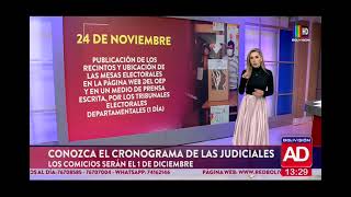 Conozca el programa de las elecciones judiciales [upl. by Leotie876]