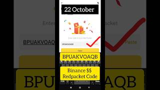 22 November Binance New Crypto Box Red Packet Code Today 2024 [upl. by Routh]