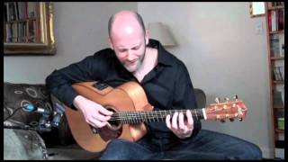 Adam Rafferty  JS Bach Prelude in E  Solo Acoustic Fingerstyle Guitar [upl. by Nannette]