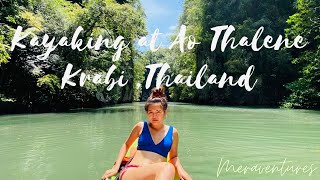 Kayaking at Ao Thalane Mangroves Krabi Thailand with Meraventures [upl. by Marigolda]