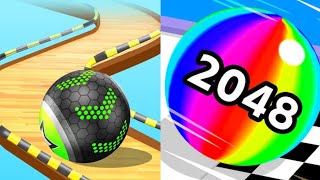 Going Balls vs Ball Run 2048  All Level Gameplay AndroidiOS  NEW MOD APK MEGA UPDATE GAMEPLAY [upl. by Holms170]