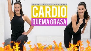 Quemar grasa y eliminar los rollitos  Cardio para adelgazar [upl. by Bacon997]