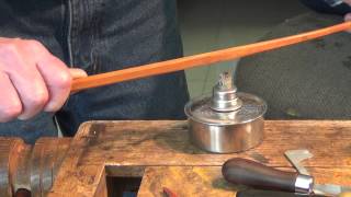 Making a Violin Bow 2 Bending the Stick [upl. by Saum]