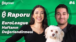 🏀 B Raporu yayında EuroLeague’de haftanın değerlendirmesi Badem  Didem Gürser amp Can İşbakan 4 [upl. by Libnah185]