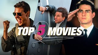 Best 5 Tom Cruise movies of all time [upl. by Yankee409]