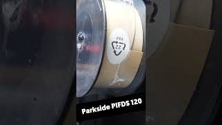 Parkside PIFDS 120 B2 unboxing and setup Inverter Flux Cored Wire Welder [upl. by Arocahs]