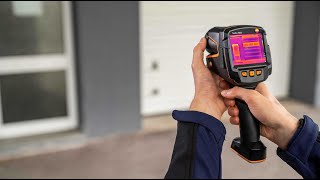 Testo 883  Testo Thermal Camera  Building thermography [upl. by Ebbarta]