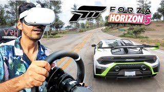 Forza Horizon 5 in VIRTUAL REALITY  Meta Quest 2 Gameplay [upl. by Kaitlynn81]