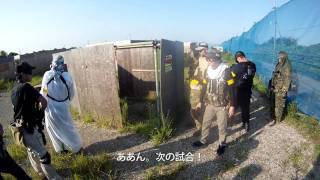 サバゲーをFPS風に撮ってみた 20110910 FPS Airsoft メディック戦 [upl. by Morey135]