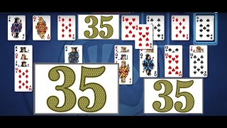 Microsoft Solitaire Collection  FreeCell  Hard  September 15 2015  35 moves [upl. by Locke324]