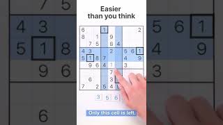 How to solve sudoku Sudokucom app by Easybrain [upl. by Notsirt]